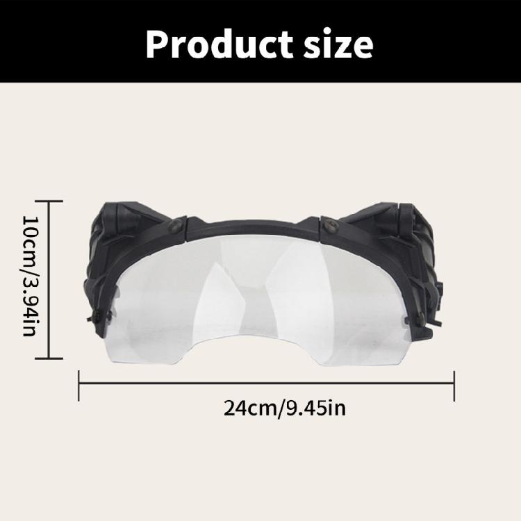 High Strength Tactically Goggles Windproofed Sand Control Motocrosses Glasses for Outdoor and Tactically Environment
