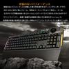 ASUS Gaming Keyboard RA04 TUF GAMING Dedicated Volume Knob Waterproof RGB Lighting Wrist Rest K1/JP