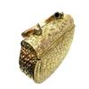 Golden Hnadle Clutches Vintage Handmade Brass Handbag for Women Party Bride Marriage Clutch