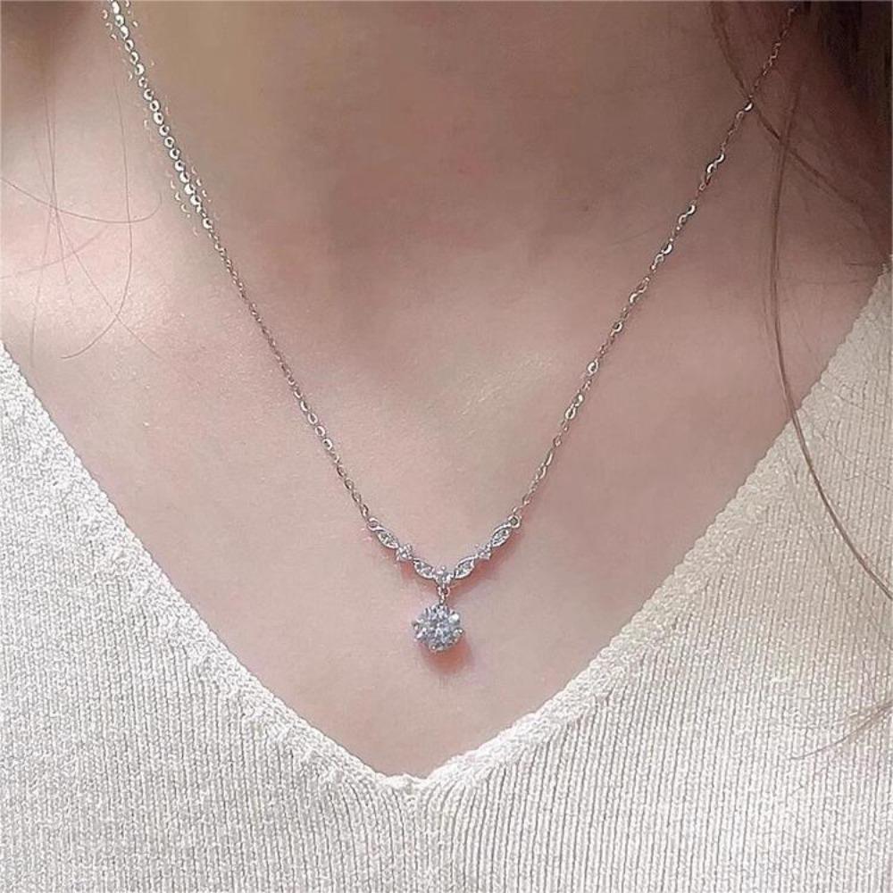 Jewelry Full Drill Clavicle Chain Diamond Joker Pendant Jewelry New Pendant Necklace Women