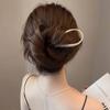 2023 Ny vintage U-formede hårnåler Utsøkt acetat hårklemme Mote gjør-det-selv-hårgrep Barrettes For kvinner Hårtilbehør Hodeplagg