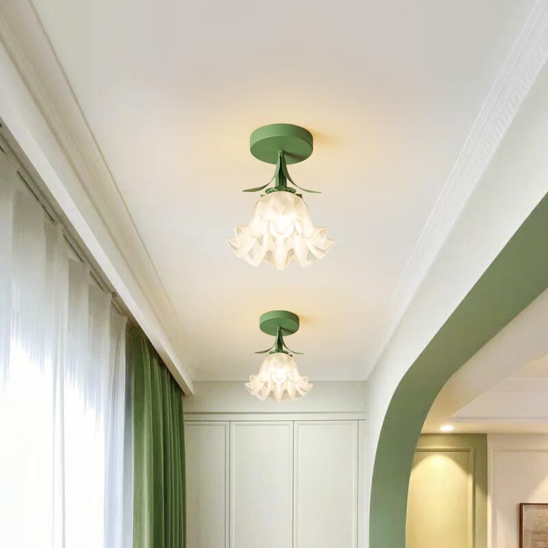 Lily of the Valley Flower Wall Lamp