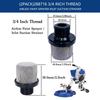 Replacement 3/4in NPT Thread 35Mesh Airless Sprayer Inlet Filters Durability Stainless Steel Filter For Painting Tool