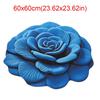 Soft Flower Carpet Non-slip Bathroom Floor Mat Peony Floor Mat  for Living Room Tea Table Bedside