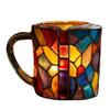 11oz Capacity 3D Book Stack Coffee Mug Resin Unique Water Cup Novelty Coffee Mug  for Book Lovers
