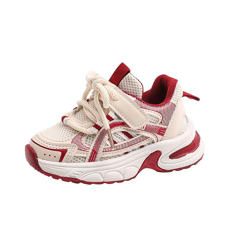Children's Sneakers New Tennis Shoes for Girls Fashion Mesh Breathable Kids Boys Causal Basketball Shoes for School Versatile