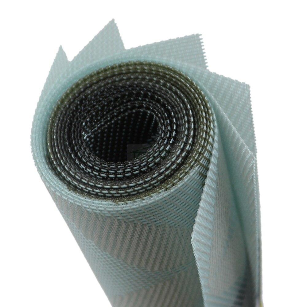 6 sztuk / partia nowość podkładki pod kubek podkładka pod kubek żaroodporne pcv kuchnia jadalnia w paski podkładki stołowe na mata stołowa 45 * 30 cm