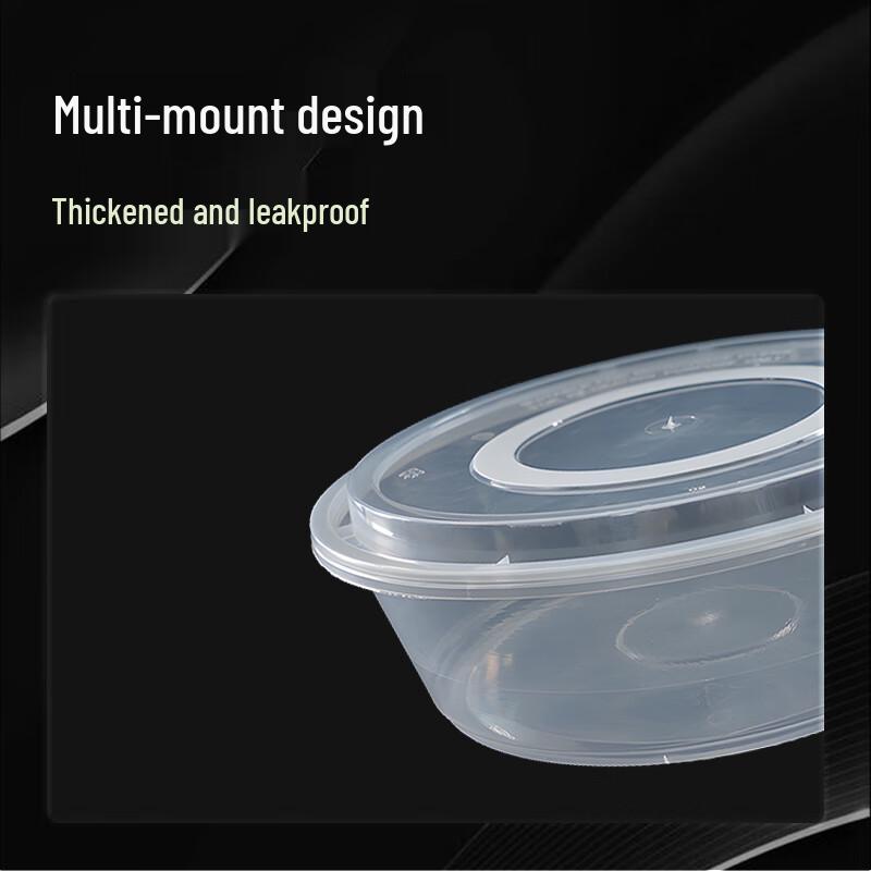 Yishengtong Disposable Round Meal Prep Containers