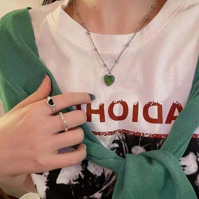 Love temperature-sensitive and color-changing bracelet, plain bracelet, high-end girl bracelet, trendy necklace.