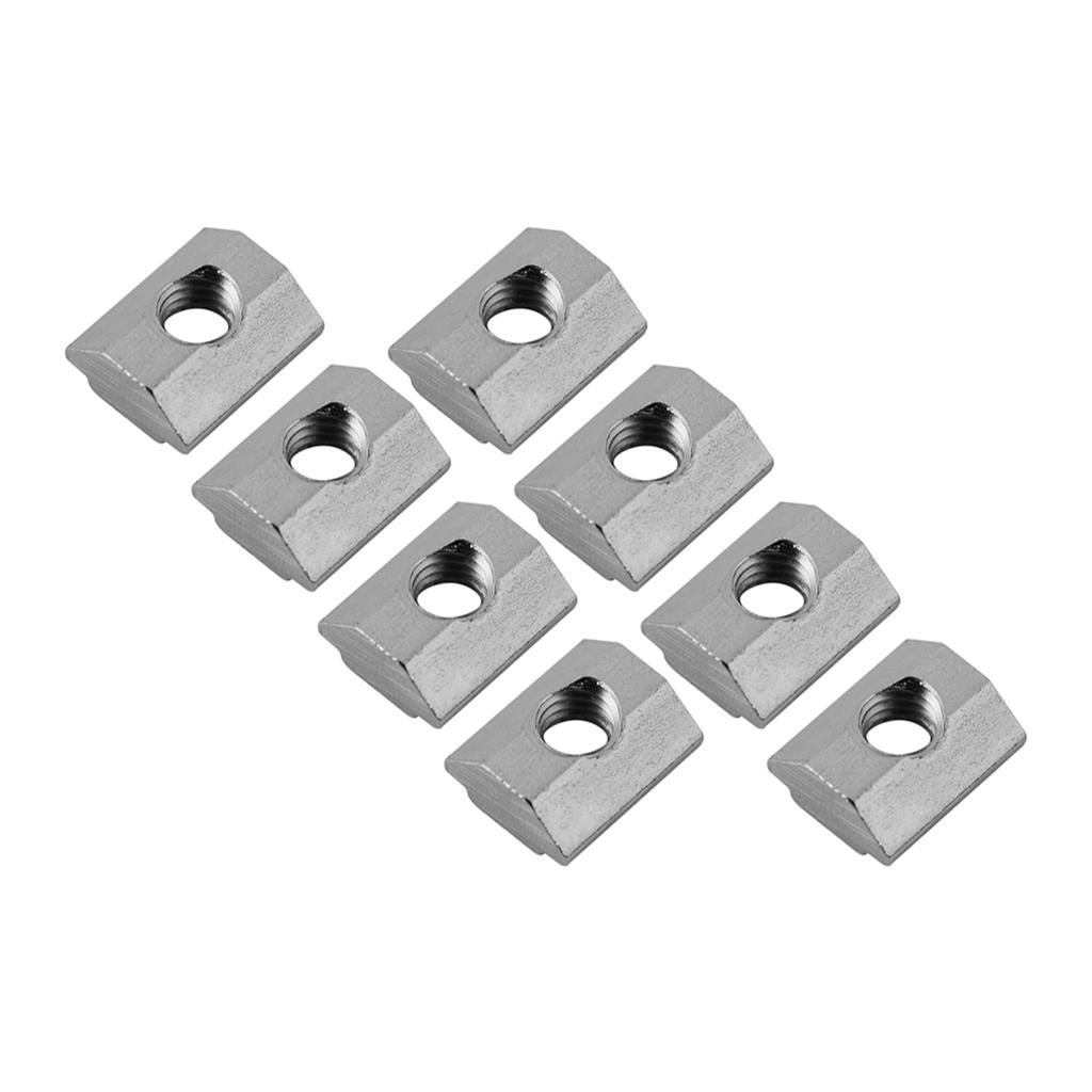 Nickel Coated Carbon Steel Sliding T Slot Nut for Aluminum Profile Accessories (EU20 M5)