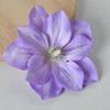 2 Pcs Artificial Lotus Flower Head Small Realistic Clematis Flowers for DIY Wedding
