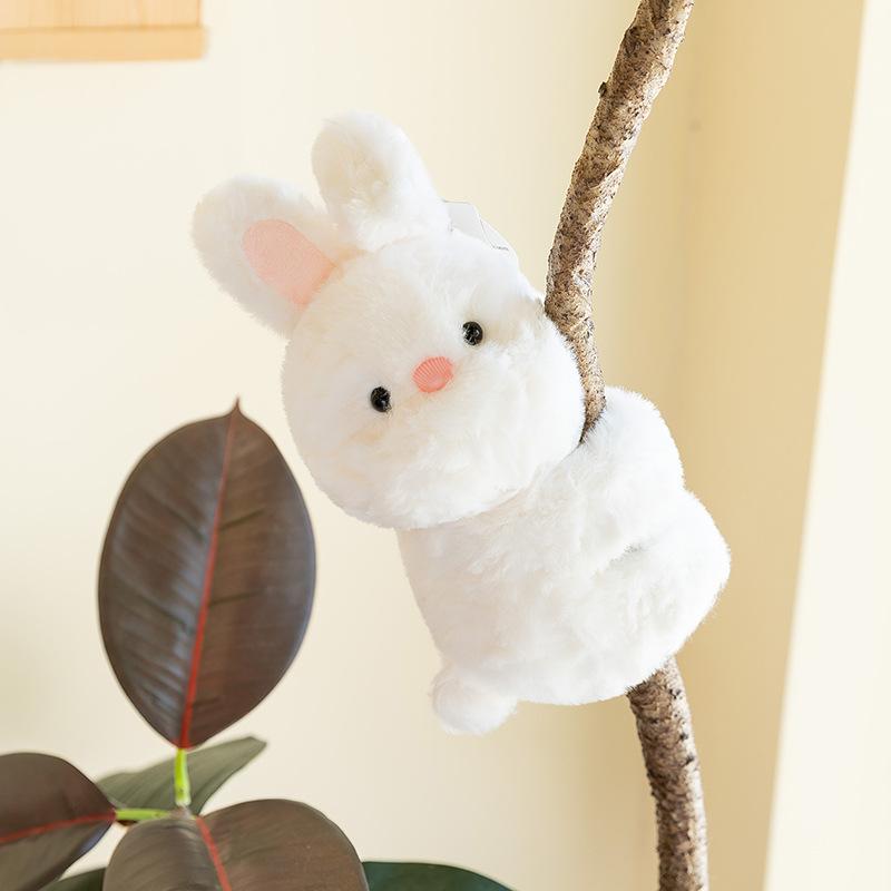 

Genuine panda plush doll cute raccoon koala rabbit fox doll for children 18cm