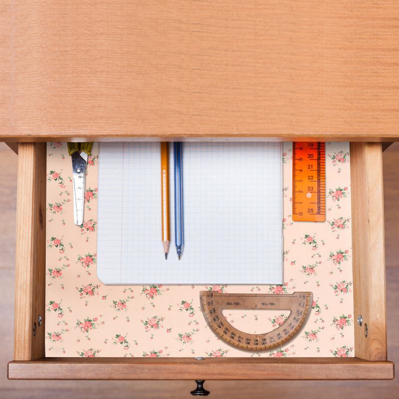 2 Pcs Fridge Drawer Protector Liner Refrigerator Liners for Drawers Pad Shelf Paper Mats Cabinets Adhesive