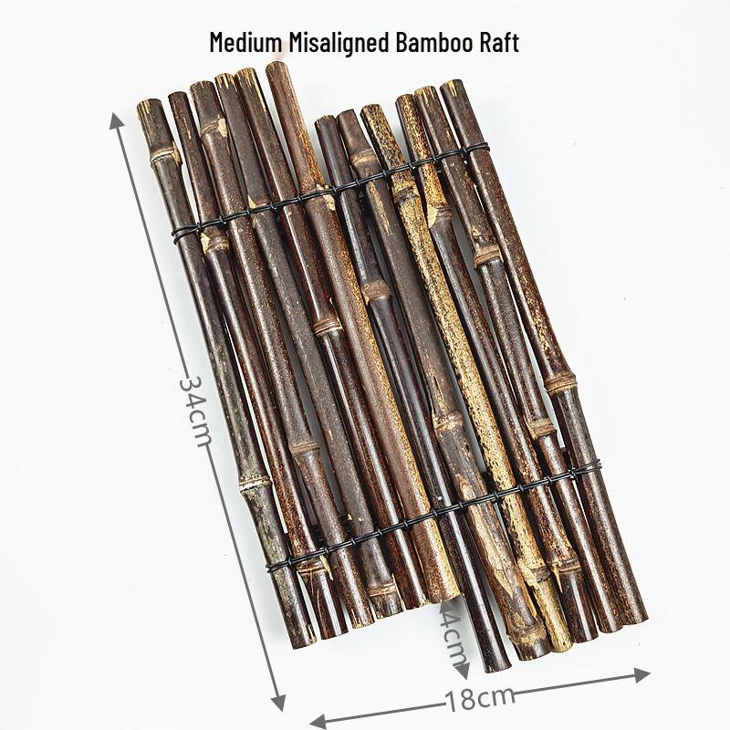 Sashimi & Seafood Bamboo Raft Decoration – Perfect for Hot Pot, Beef, BBQ, and Plating