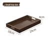 ZISIZ Walnut Wooden Serving Tray