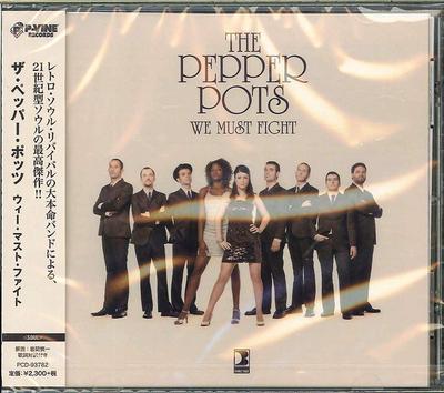 CD PEPPER POTTS - We Must Fight PCD93782 P-Vine Records 2014 Japan ObiSoul/Funk Used