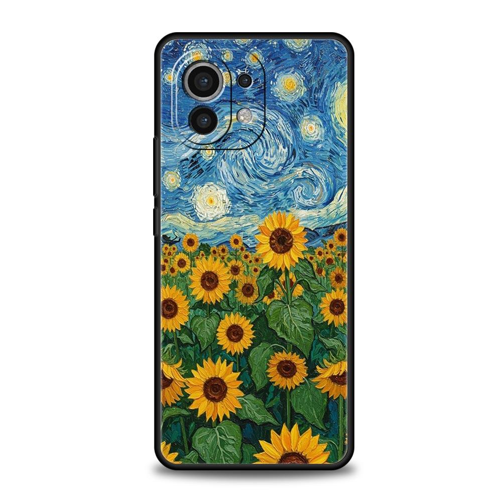 Summer Colorful Flower Phone Case For Xiaomi Mi 17 15T 15 14 14T 13T 12T Pro 12 13 Lite 5G 11T Poco X6 X7 X5 Pro Soft Cover