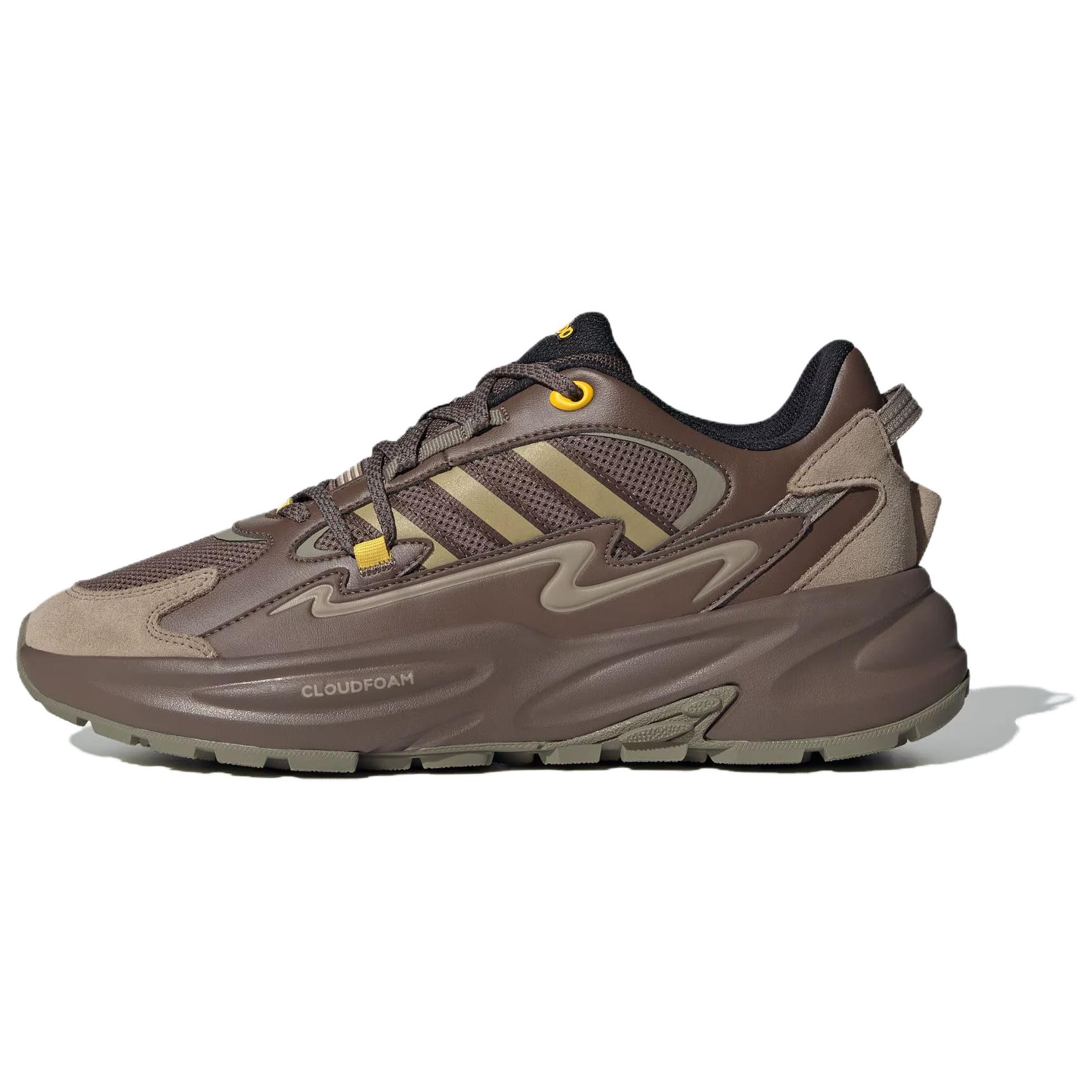 

Adidas Ozwave Surge Comfortable Minimalist Slip Resistant Durable Low Top Dad Shoes Unisex Sneakers Brown JQ5982 45⅓
