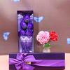 Rose Soap Flower Floral Bouquet Gift Box for Mother’s Day Wedding Party Present