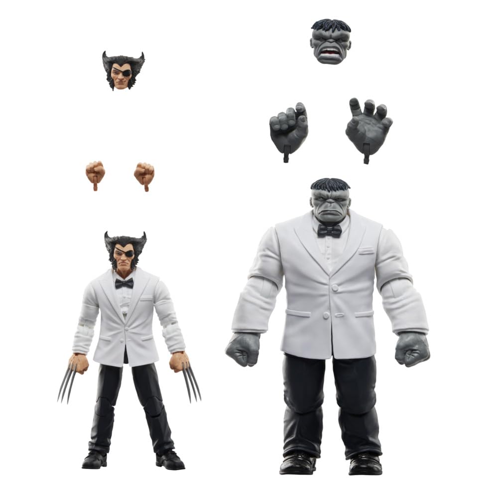 

Hasbro Marvel Legends Series и Joe Wolverine 50-й юбилейный комикс Коллекционный набор фигурок Действия Аутентичный «Патч Fixit», 6-дюймовый (15см)