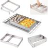 Square Rectangular Cake Mold Ring, Adjustable Stainless Steel Square Mousse Cake Cutter Baking Mold Pastry Baking Tool