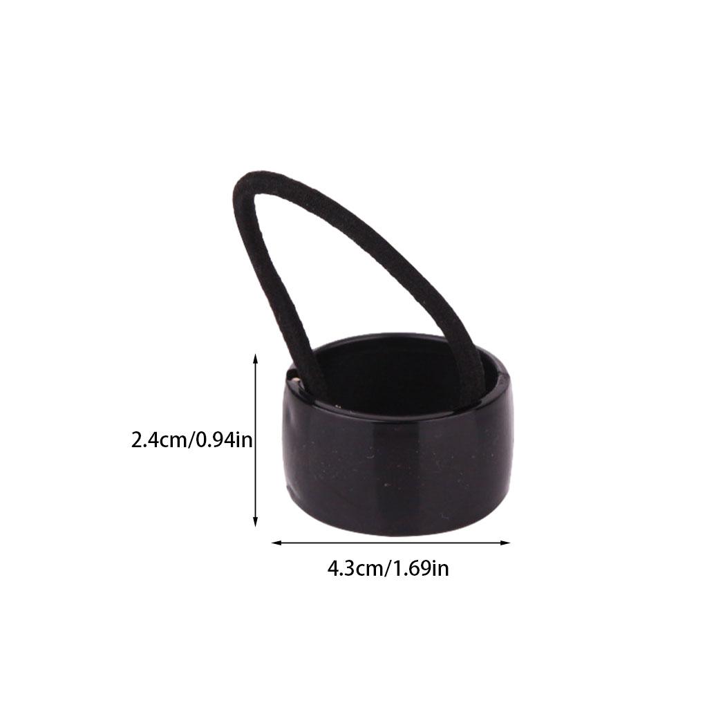 ABS Resin Women Ponytail Holder Portable Fixing Easy Matching Replacement Fashionable Hairdressing Hair Tie Accessories