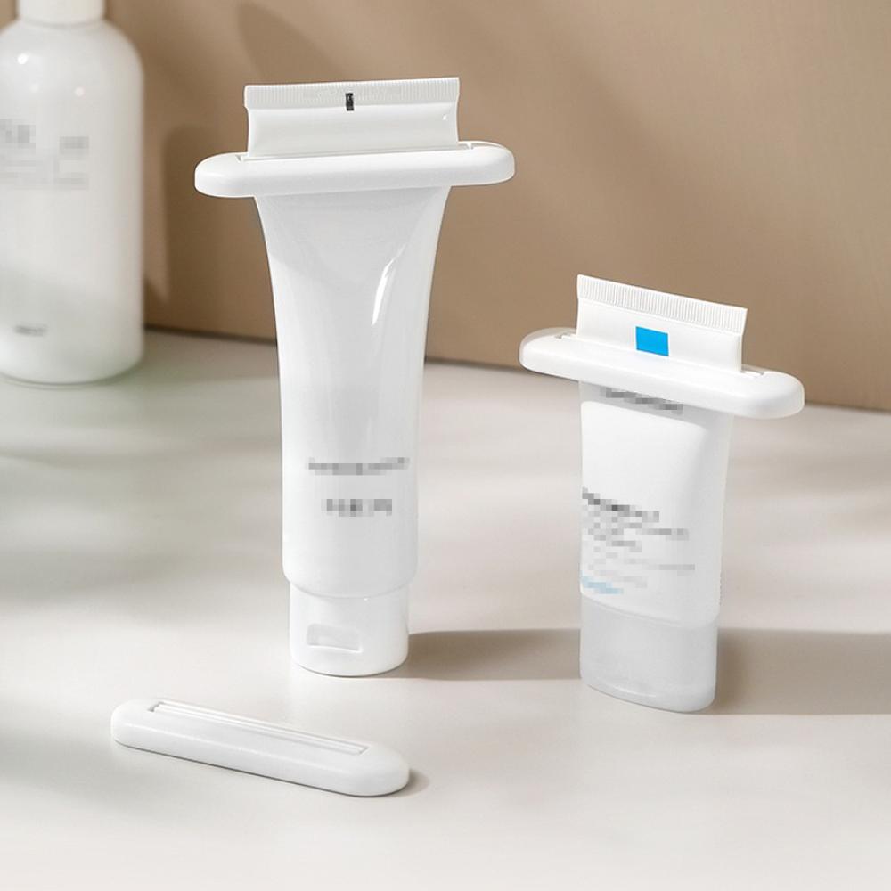 2/4 Manual Toothpaste Squeezers, Multifunctional Toothpaste Dispensers,For Bathroom Accessories, Lightweight,No Power Required,With Face Cleaning Pump