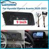 9 Inch Car Frame Fascia Adapter Android Radio Dash Fitting Panel Kit For Hyundai Elantra Avante 2020-2023