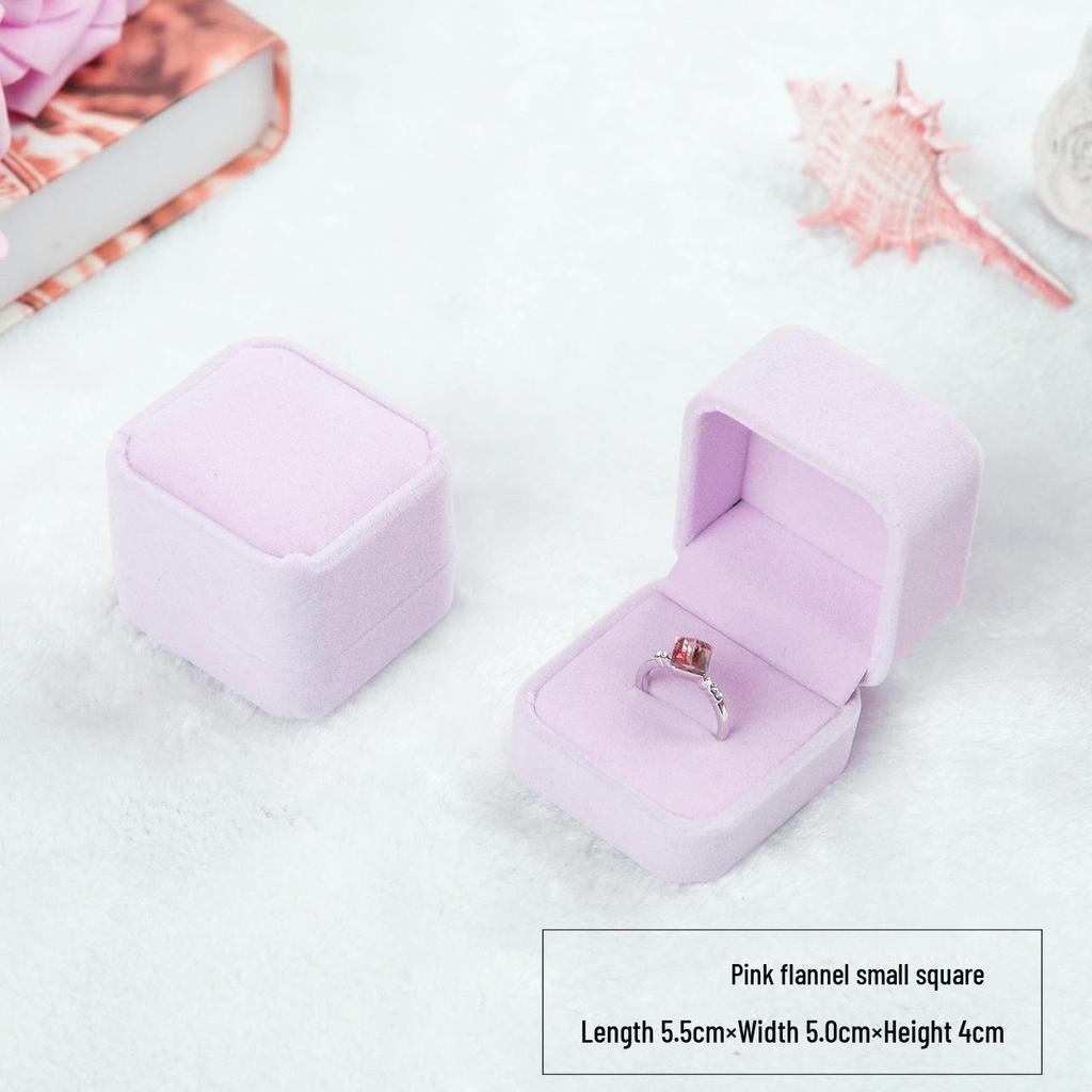 High-End Korean Jewelry Gift Box: Ring, Pendant, Necklace, Earring, Bracelet Packaging