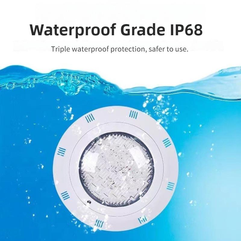 12V IP68 Colorful Fountain Landscape Light Waterproof Underwater Light LED Outdoor Wall Mounted Swimming Pool Lamp
