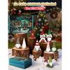 Gnome Advent Calendar 2025,24 Days Christmas Gnome Countdown Calendar with 24 Handmade Plush Christmas Gnomes Decorations,Christmas Tree Hanging