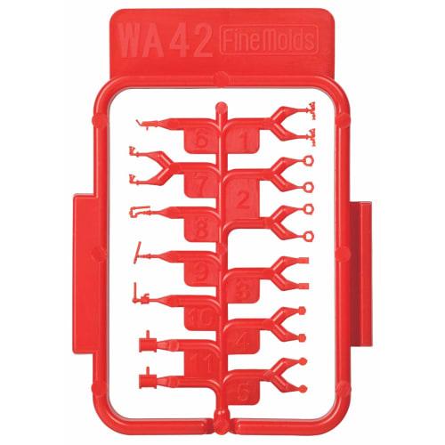 Fine Molds 1/700 Nano Dread Series Modern Warship Life Tube and Fire Extinguishing Equipment Set, Plastic Model Parts WA42