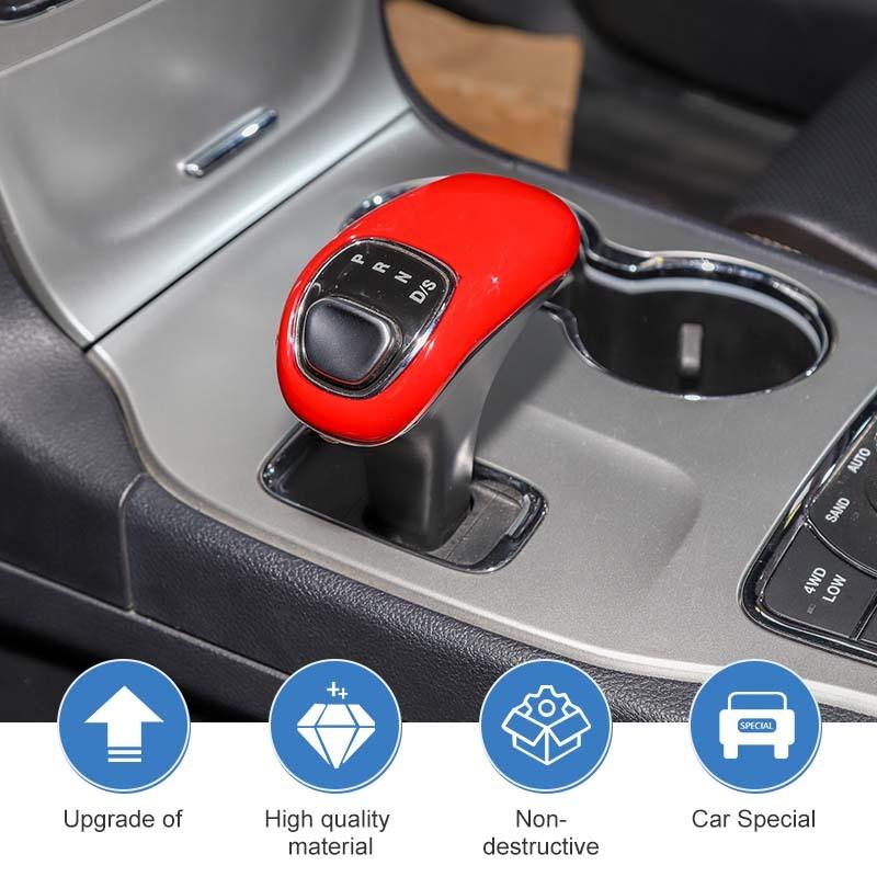  ABS Gear Shift Trim Protective Cover Sticker Fit For Dodge Charger For Dodge Durango 2012-2014 Car Interior Accessories