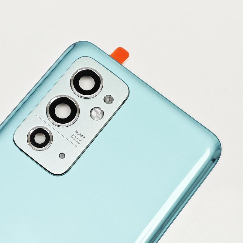 Back Glass Cover For OnePlus 9RT 5G , 1+9RT , Back Door Replacement Battery, Rear Housing Cover With Adhesive