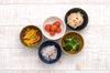 Marukama Touki Mino Ware Pack Small Bowl of Navy with Diameter X Width X Height Capacity 270ml (Marukama Touki) Five-Color (Set 5)