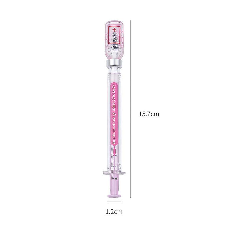 1 Piece Novelty Syringe Syringe Different Shape Cute Stationery School Office Supplies 0.5mm Gel Pen