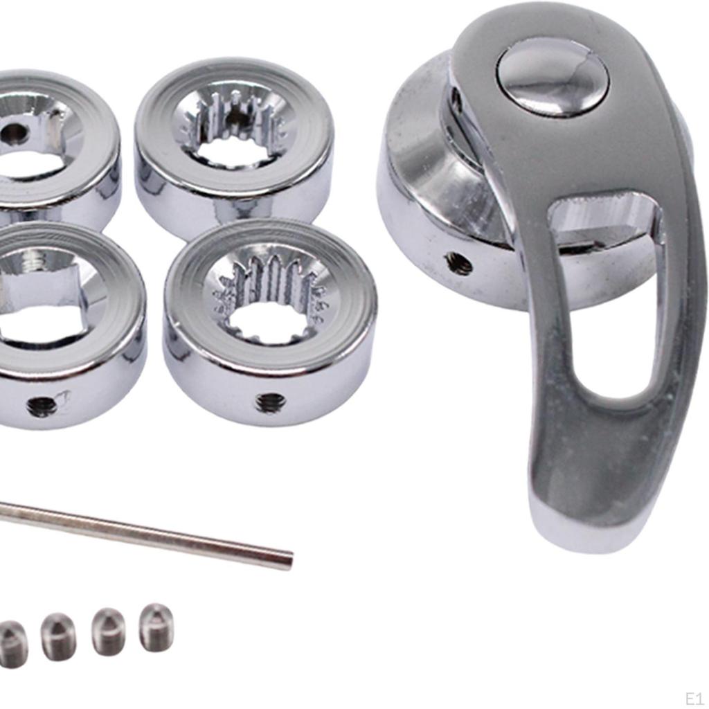 Door Handle Kit Accessories Spare Parts Wear Resistant Practical Easy Installation Replacement