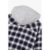 Studio Tomboy Hooded Check Shirt 9175421981arr
