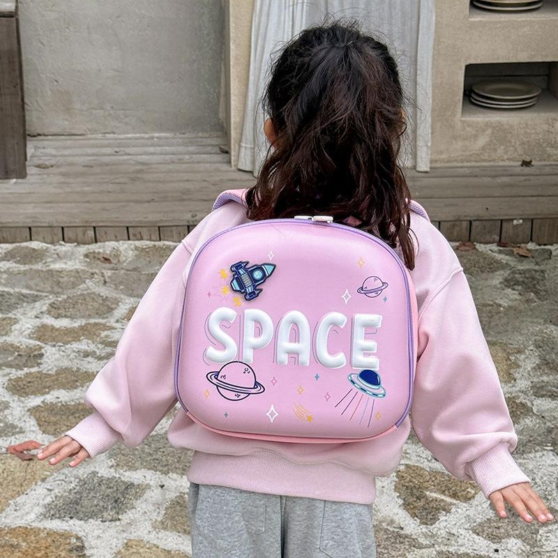 School BagsChildren's Cartoon Cute Backpack Lightweight Three-dimensional 3dEVA Backpack Small Bag Small Class Bag