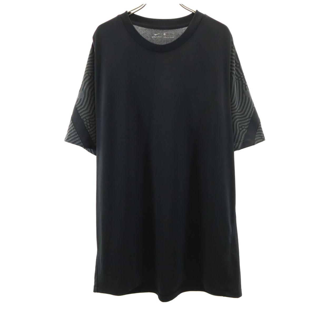 

NIKE Short sleeve DRI FIT T-shirt XXL black Biggs Men s Used