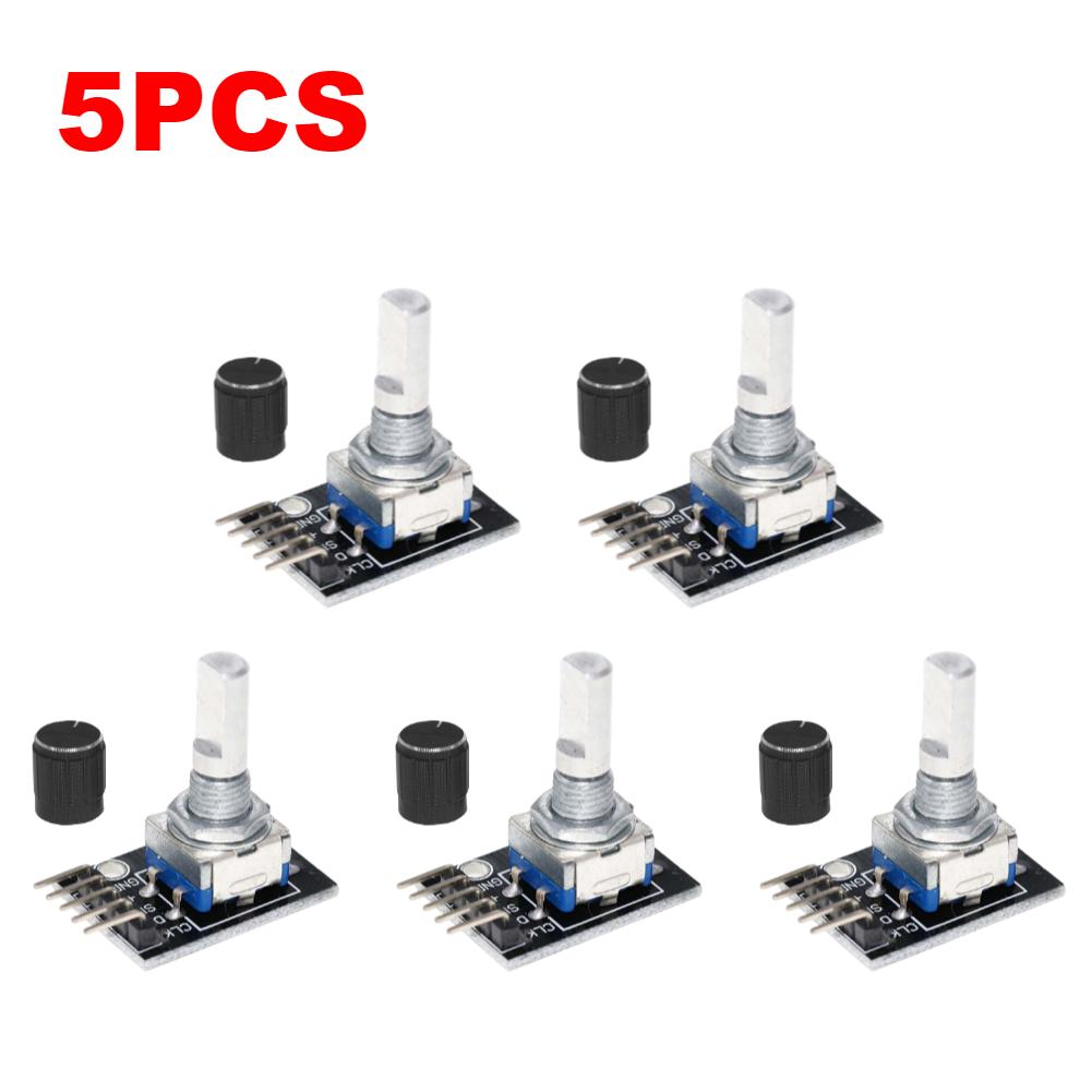 HW-040 360 Degrees Rotary Encoder Switch Module 5V Rotary Encoder Module with Knob Cap Brick Sensor Development Board