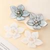 Handmade Shell Brooch Pendant With Dual Layer Design For Fashion Accessories