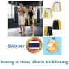 Desenho Animado Anime Japonês Psyduck Muay Thai Kickboxing Shorts de Treino Estampa Artes Marciais Boxeador Unissex Homens Mulheres Criança Luta Fitness Esporte Academia Treino