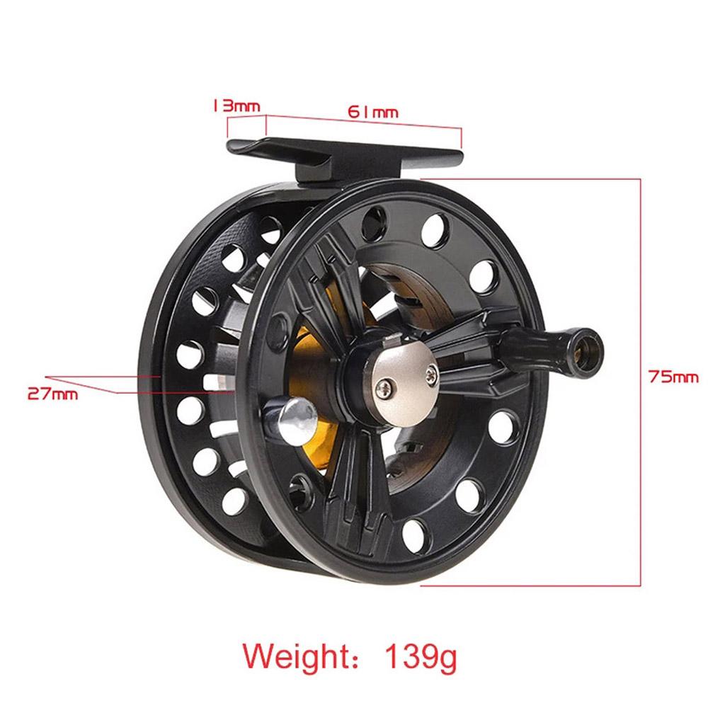 

Новая катушка для нахлыстовой рыбалки, размер 75 мм, взаимозаменяемая, большая шпуля, сплав алюминия, машинная ЧПУ-обработка, литье, для колеса для нахлыстовой рыбалки, аксессуары