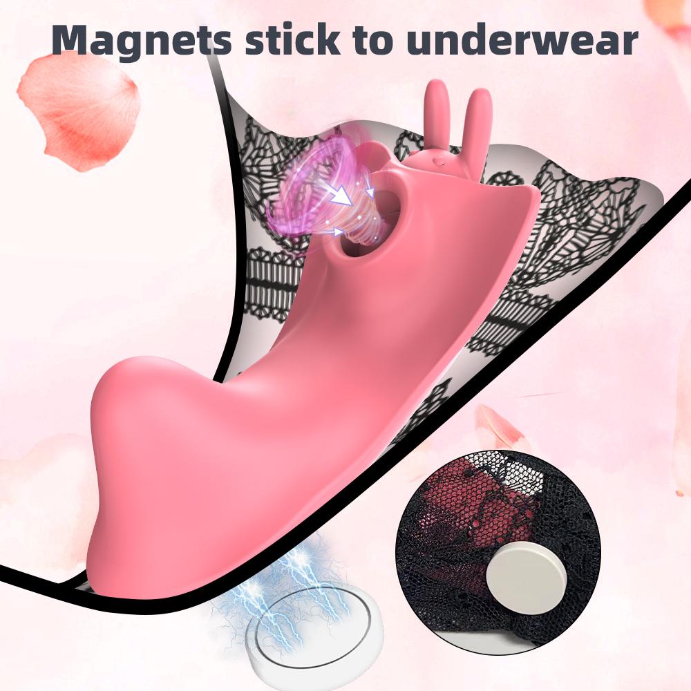 APP Wireless Bluetooth Sucking Vibrator Female Wearable Clit Sucker Clitoris Stimulator 2 In 1 Adult Sex Toy for Women Panties