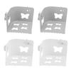 4Pcs Bed Sheet Holders Anti Slip Plastic Corner Fitted Sheet Straps Holders Fasteners with Lock Keep Sheets Firm Tight