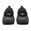 Li Ning Cushioning Slip Resistant Abrasion Resistant Support Height Increasing Low top Casual Shoes Women's Black AGCW006-5