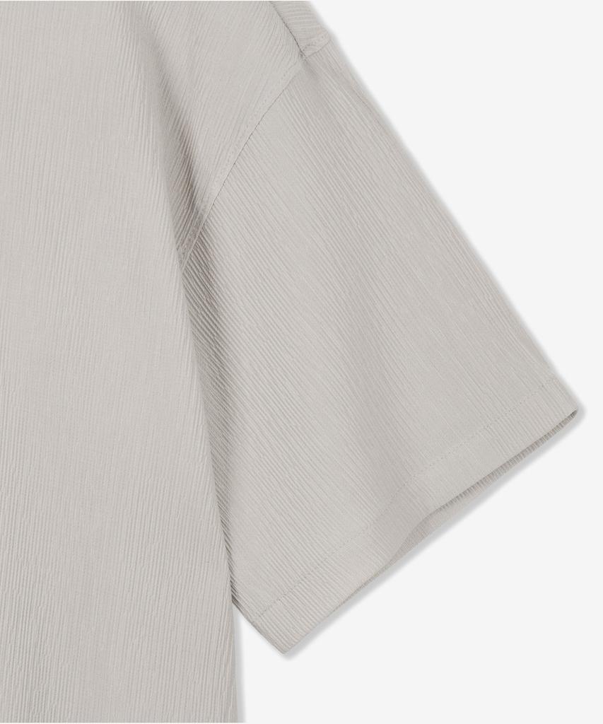 Tienjiti Kinoshita Seersucker Tee (Light Beige) Tnts6E200I2