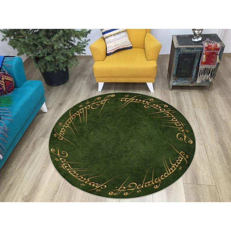 Full Metal Transmutation Round Rug Japanese Anime Manga Kids Room Circle Rug Anime Rug Area Rug FMA Transmutation Popular Rug
