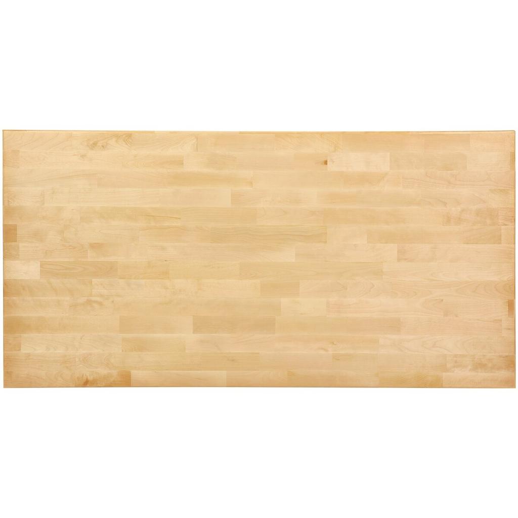 Table Top Solid Wood Desk Top 47.2" x 29.5" x 1.5" Rectangular Maple Wood